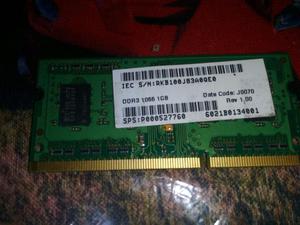 Memoria RAM DDR3 de 1GB 