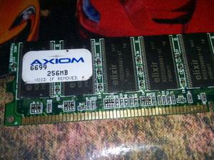 Memoria Ram 256Mb DDR Usada para Pentiun 4