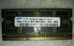 Memoria Ram Samsung 2gb DDR3 para laptop