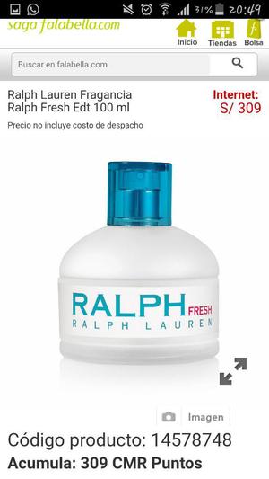 Ralph Lauren Fresh 100 Ml Mujer