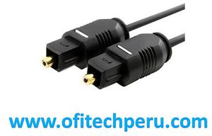 Cable De Audio Digital Óptico / Toslkin De 1 Metro