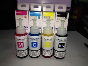 Set de 4 Tintas compatibles para Impresoras Epson