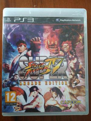 Super Street Fighter 4 Juego PS3