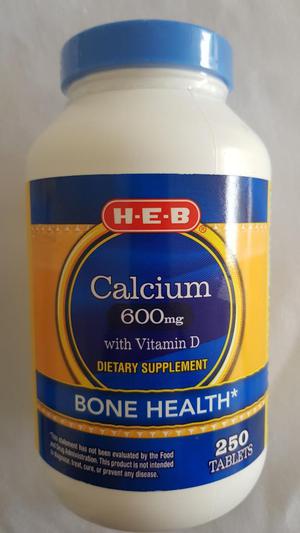 Calcio / Calcium de 600 Mg Tabletas