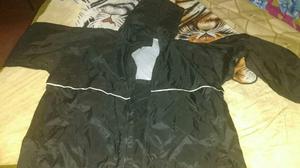 Casaca Negra Deportiva Talla L