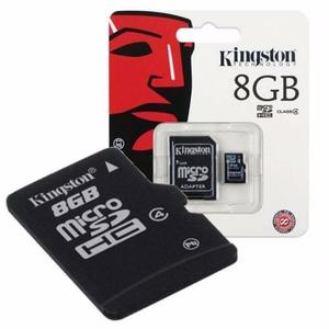 Memoria Micro Sd 8gb Clase 4 Kingston Original