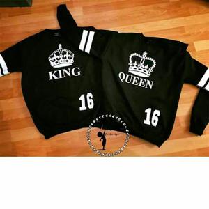 Poleras King Queen Par