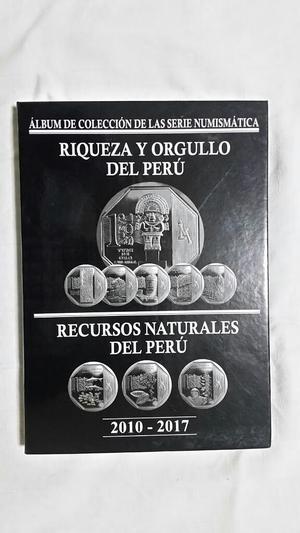 Album de Monedas Riqueza Y Orgullo Peru