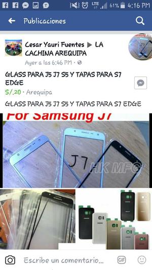 Glass J5 J7 S5