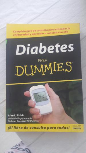 Libro Diabetes para Dummies Nuevo