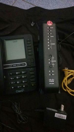 Pack Claro Telefono Modem