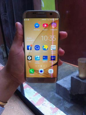 Samsung S7 Edge,dorado 33 Gb