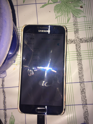 Samsung galaxy s6 con detalle