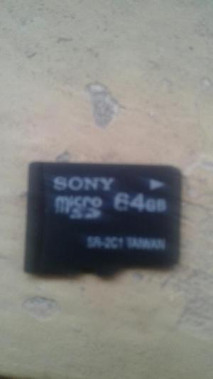 Vendo Memoria Sony de 64 Gb