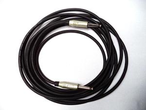 Cable para instrumentos bajo, guitarra, teclado, etc con