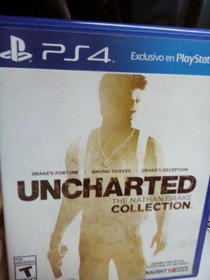 Juegos Ps4 Uncharted Collection 1,2,3