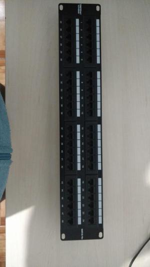 Patch Panel Cat 5e 48 Puertos