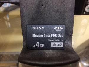 Vendo Memory Stick Pro Duo 4gb Como Nueva