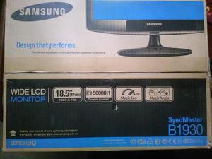 Vendo Monitor Sansung Wide LCD 18.5 cm