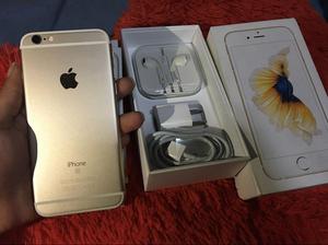 iPhone 6S Dorado Gold Libre Caja Accesor
