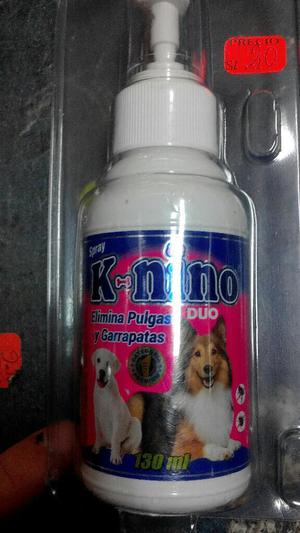 Knino Elimina Pulgas Y Garrapatas