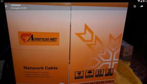 Cable De Red Utp Cat. 6 America Net Caja 245 Mt