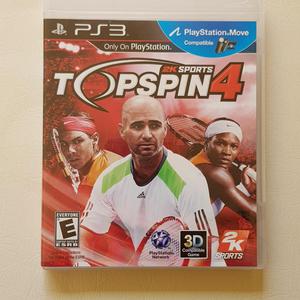 TopSpin 4 para PS3 Videojuego de tenis