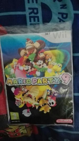 Vendo Juego de Mario Party 9 para Wii