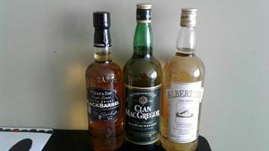 3 Whiskys de Colección