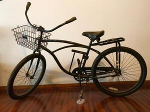 Bicicleta Negra Contrapedal 600 Soles