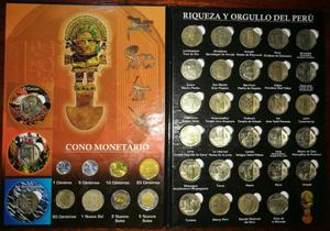 Colección Riqueza y Orgullo del Peru Monedas