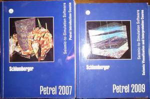 PETREL SCHLUMBERGER  Libros originales Software