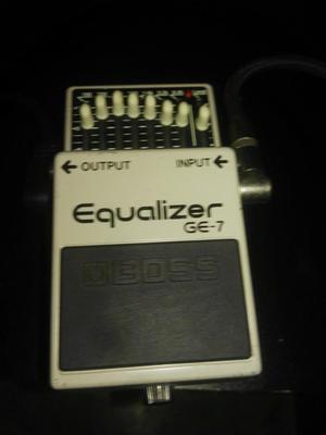 Pedal boss equalizer GE7