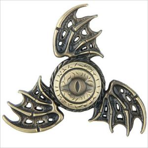 Spinners de Metal modelo ojo de dragon y calavera