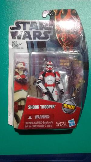 Star Wars Shock Trooper Hasbro movie heroes