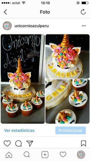 Torta Mas 6 Cupcakes