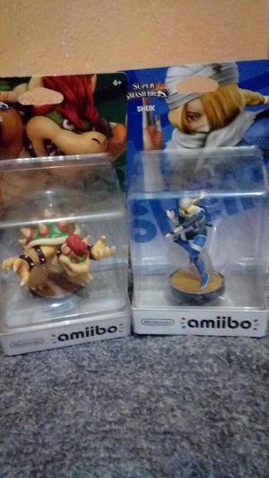 Amiibos Sheik Y Bowser Nuevos Sellados