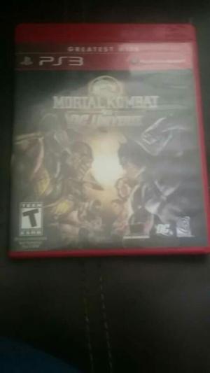 Mortal Kombat Vs Dc Universe Ps3