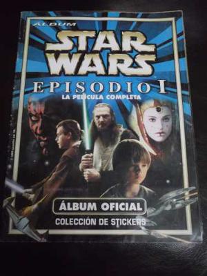 Album Star Wars Episodio 1 De Navarrete Incompleto