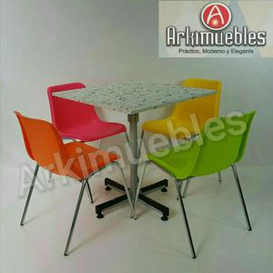 Sillas para Restaurante Marca Arkimueble