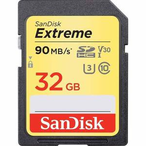 Tarjeta Sd Sandisk 32gb Extreme Uhs-i Sdhc