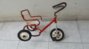 Antiguo Triciclo de Fierro Goliat
