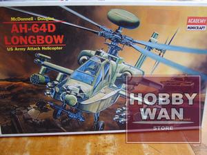Helicoptero Ah64d Apache 1 48 Academy Modelismo