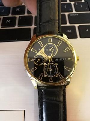  James Bond 007 Reloj Geneva Black Edition