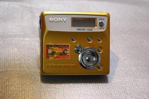 Minidisc Mz-n505 Gold Sony Net Md Walkman