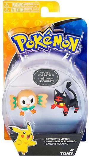 Pokémon Litten y Rowlet