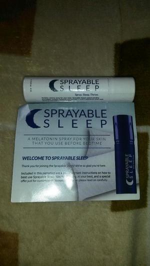 Sprayable Sleep