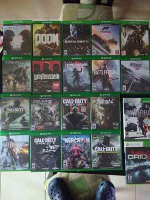 Vendo Lote De Juegos De Xbox One.