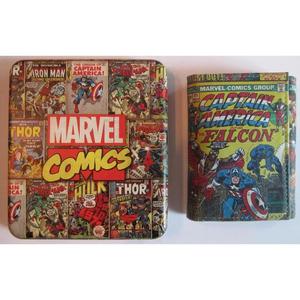 Billetera Marvel Original Caja de Metal