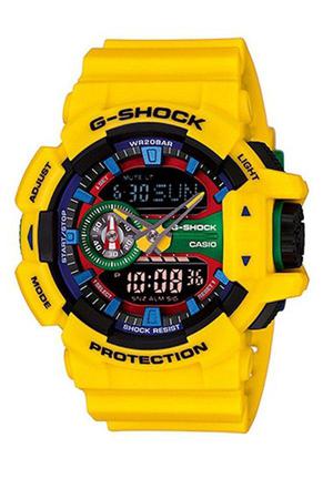 Casio G Shock GA400 Yellow
